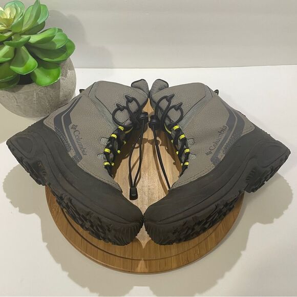 Columbia Bugaboot Gray Waterproof‎ Snow Boots Insulated Men's Size 6 - Picture 7 of 9